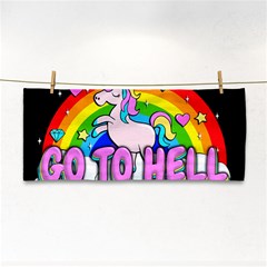 Go To Hell - Unicorn Cosmetic Storage Cases by Valentinaart