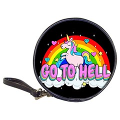 Go To Hell - Unicorn Classic 20-cd Wallets by Valentinaart