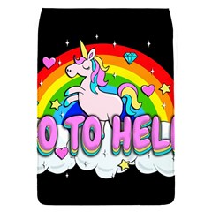 Go To Hell - Unicorn Flap Covers (s)  by Valentinaart