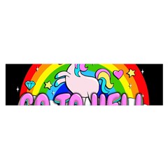 Go To Hell - Unicorn Satin Scarf (oblong) by Valentinaart