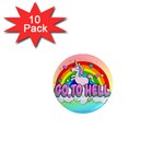 Go to Hell - Unicorn 1  Mini Magnet (10 pack)  Front