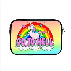 Go To Hell - Unicorn Apple Macbook Pro 15  Zipper Case by Valentinaart