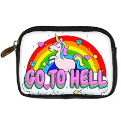 Go To Hell - Unicorn Digital Camera Cases by Valentinaart