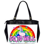 Go to Hell - Unicorn Office Handbags (2 Sides)  Back