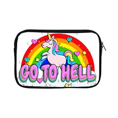 Go To Hell - Unicorn Apple Ipad Mini Zipper Cases by Valentinaart