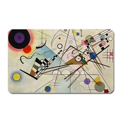 Composition 8 - Vasily Kandinsky Magnet (rectangular) by Valentinaart