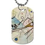 Composition 8 - Vasily Kandinsky Dog Tag (One Side) Front