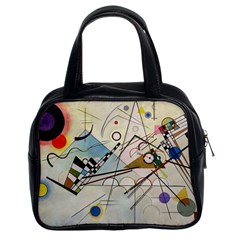 Composition 8 - Vasily Kandinsky Classic Handbags (2 Sides) by Valentinaart