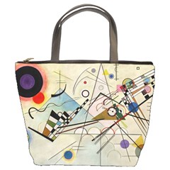 Composition 8 - Vasily Kandinsky Bucket Bags by Valentinaart