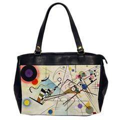 Composition 8 - Vasily Kandinsky Office Handbags (2 Sides)  by Valentinaart