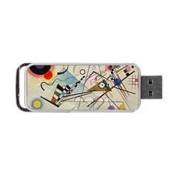 Composition 8 - Vasily Kandinsky Portable Usb Flash (two Sides) by Valentinaart