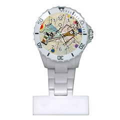 Composition 8 - Vasily Kandinsky Plastic Nurses Watch by Valentinaart