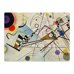 Composition 8 - Vasily Kandinsky Double Sided Flano Blanket (mini)  by Valentinaart