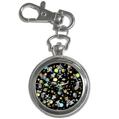 Space Pattern Key Chain Watches by Valentinaart