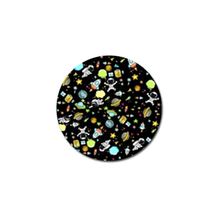 Space Pattern Golf Ball Marker (4 pack)