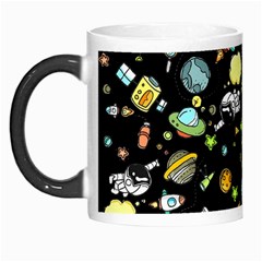 Space Pattern Morph Mugs by Valentinaart