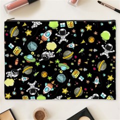 Space Pattern Cosmetic Bag (xxxl)  by Valentinaart