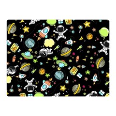 Space Pattern Double Sided Flano Blanket (mini)  by Valentinaart