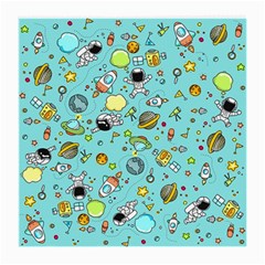 Space Pattern Medium Glasses Cloth by Valentinaart