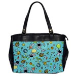 Space Pattern Office Handbags Front