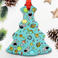 Space Pattern Ornament (christmas Tree) 