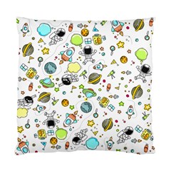 Space Pattern Standard Cushion Case (one Side) by Valentinaart