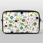 Space Pattern Toiletries Bags Front