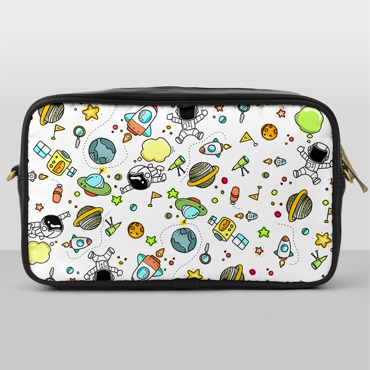 Space Pattern Toiletries Bags