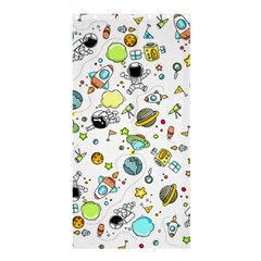 Space Pattern Shower Curtain 36  X 72  (stall) 