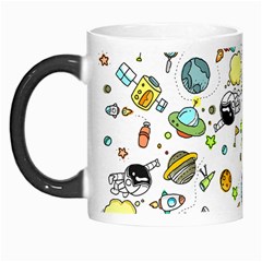 Space Pattern Morph Mugs by Valentinaart