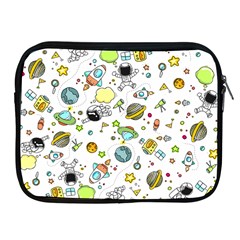 Space Pattern Apple Ipad 2/3/4 Zipper Cases by Valentinaart