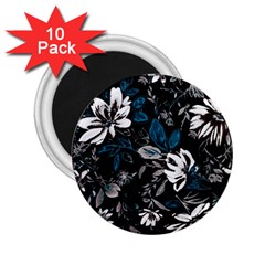 Floral Pattern 2 25  Magnets (10 Pack) 