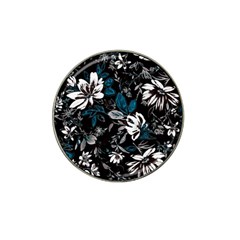 Floral Pattern Hat Clip Ball Marker by Valentinaart