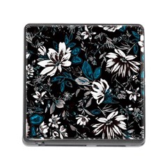 Floral Pattern Memory Card Reader (square) by Valentinaart