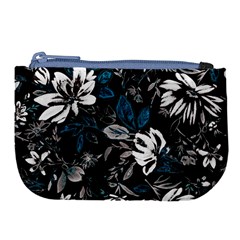 Floral Pattern Large Coin Purse by Valentinaart