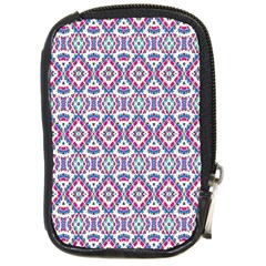 Colorful Folk Pattern Compact Camera Cases by dflcprints