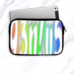 Genius Funny Typography Bright Rainbow Colors Apple Ipad Mini Zipper Cases by yoursparklingshop