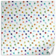 Dotted Pattern Background Brown Canvas 16  x 16  