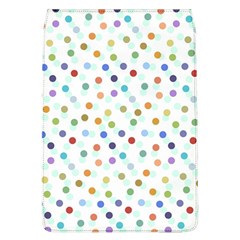 Dotted Pattern Background Brown Flap Covers (L) 