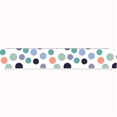 Dotted Pattern Background Blue Small Bar Mats by Modern2018