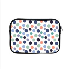 Dotted Pattern Background Blue Apple Macbook Pro 15  Zipper Case by Modern2018