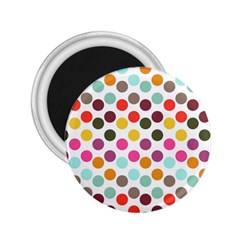 Dotted Pattern Background 2 25  Magnets by Modern2018