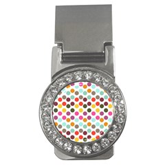 Dotted Pattern Background Money Clips (cz)  by Modern2018