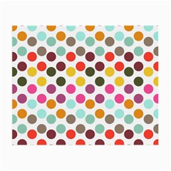 Dotted Pattern Background Small Glasses Cloth (2-side) by Modern2018