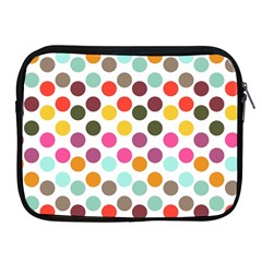 Dotted Pattern Background Apple Ipad 2/3/4 Zipper Cases by Modern2018