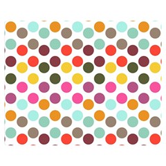 Dotted Pattern Background Double Sided Flano Blanket (medium)  by Modern2018