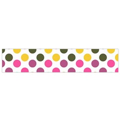 Dotted Pattern Background Small Flano Scarf by Modern2018