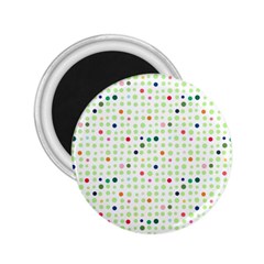 Dotted Pattern Background Full Colour 2 25  Magnets by Modern2018