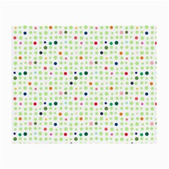 Dotted Pattern Background Full Colour Small Glasses Cloth by Modern2018