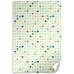 Dotted Pattern Background Full Colour Canvas 24  x 36  23.35 x34.74  Canvas - 1